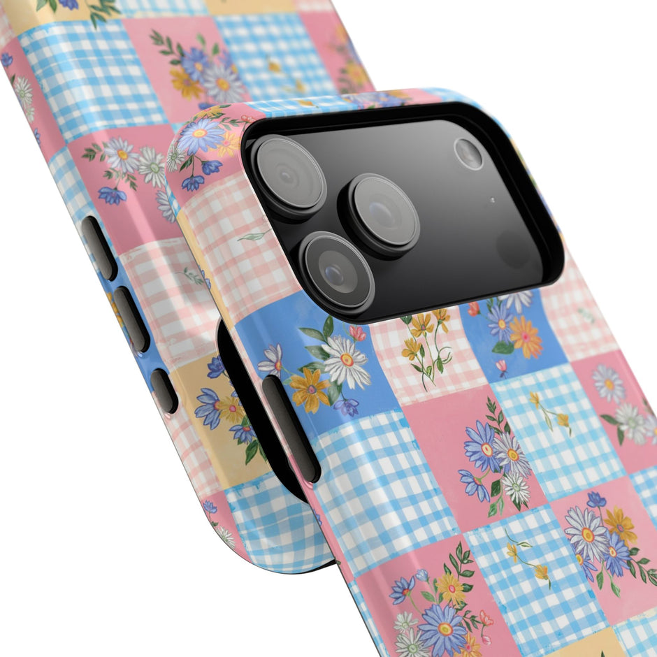 Pastel Floral Patchwork Extreme Impact MagSafe Phone Case