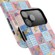 Pastel Floral Patchwork Extreme Impact MagSafe Phone Case