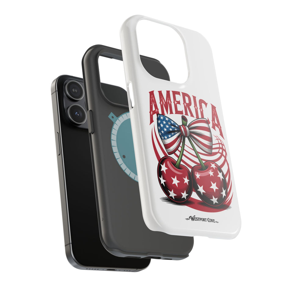 Patriotic Cherry - Extreme MagSafe Phone Case
