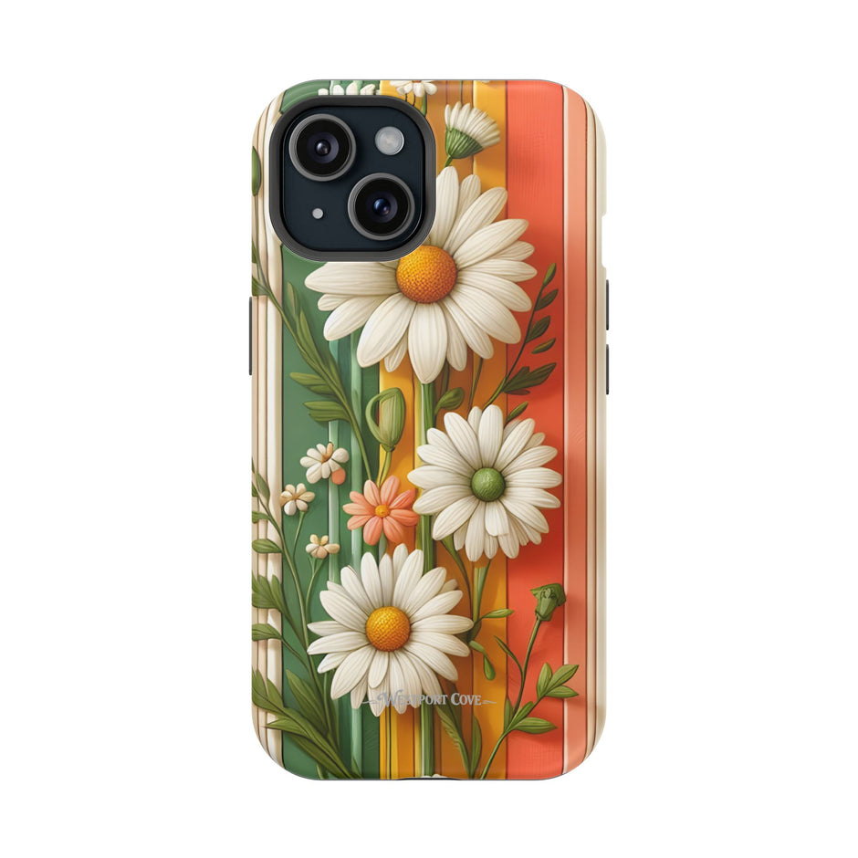 Daisy Stripe - Extreme MagSafe Phone Case