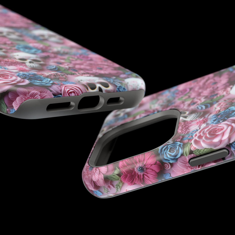 Floral Skull - Extreme MagSafe Phone Case