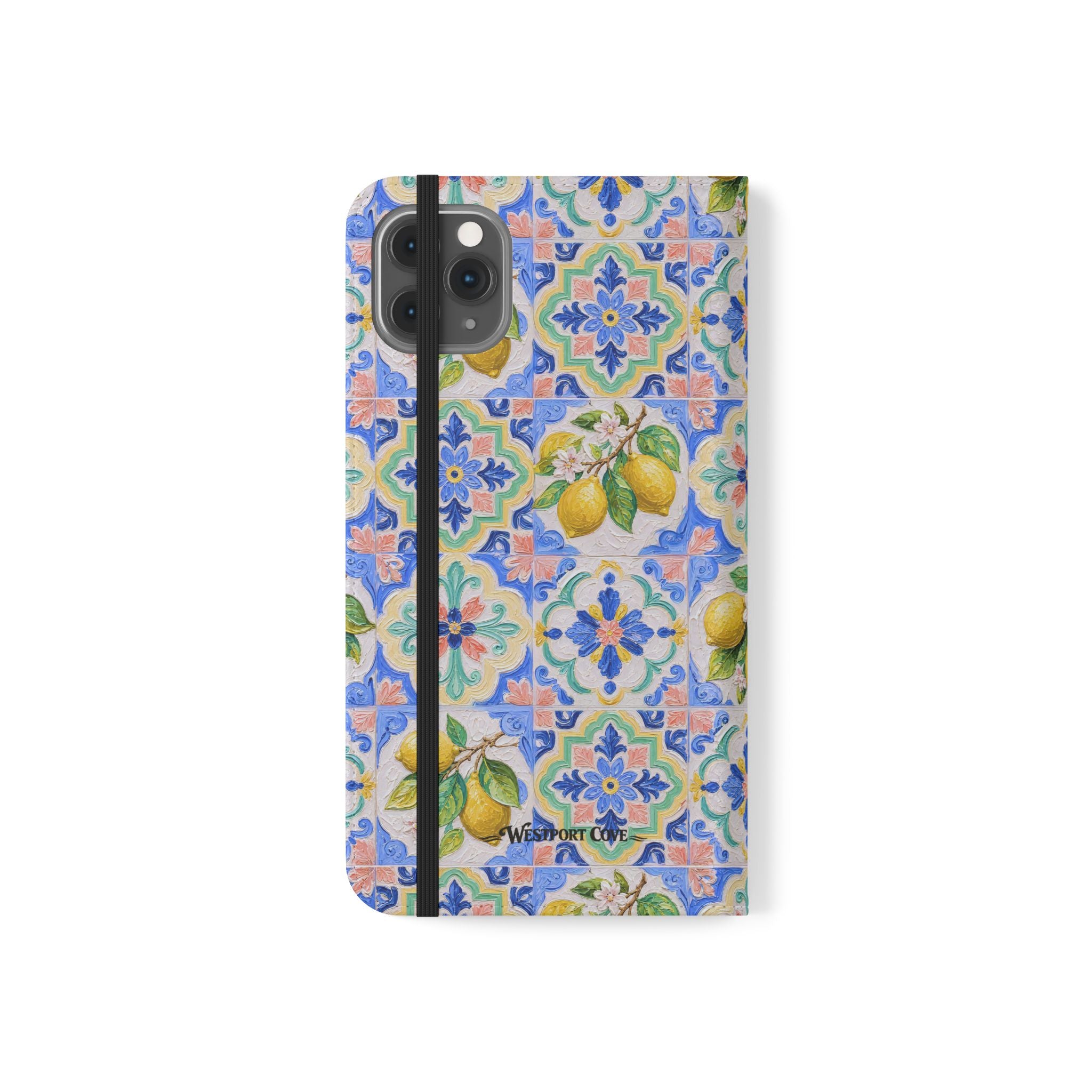 Santorini Lemon - Flip Case