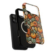 Embroidered-Look Pumpkin Floral | Extreme Impact MagSafe Phone Case