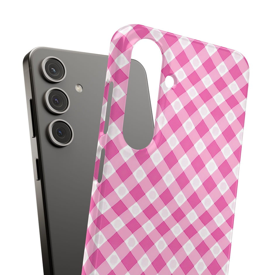 Pink Gingham - Elite Case
