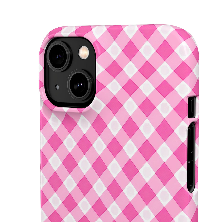 Pink Gingham - Elite Case