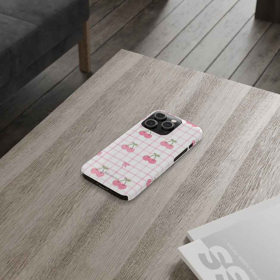Cherry Ice Cream Smile - Essential Phone Case