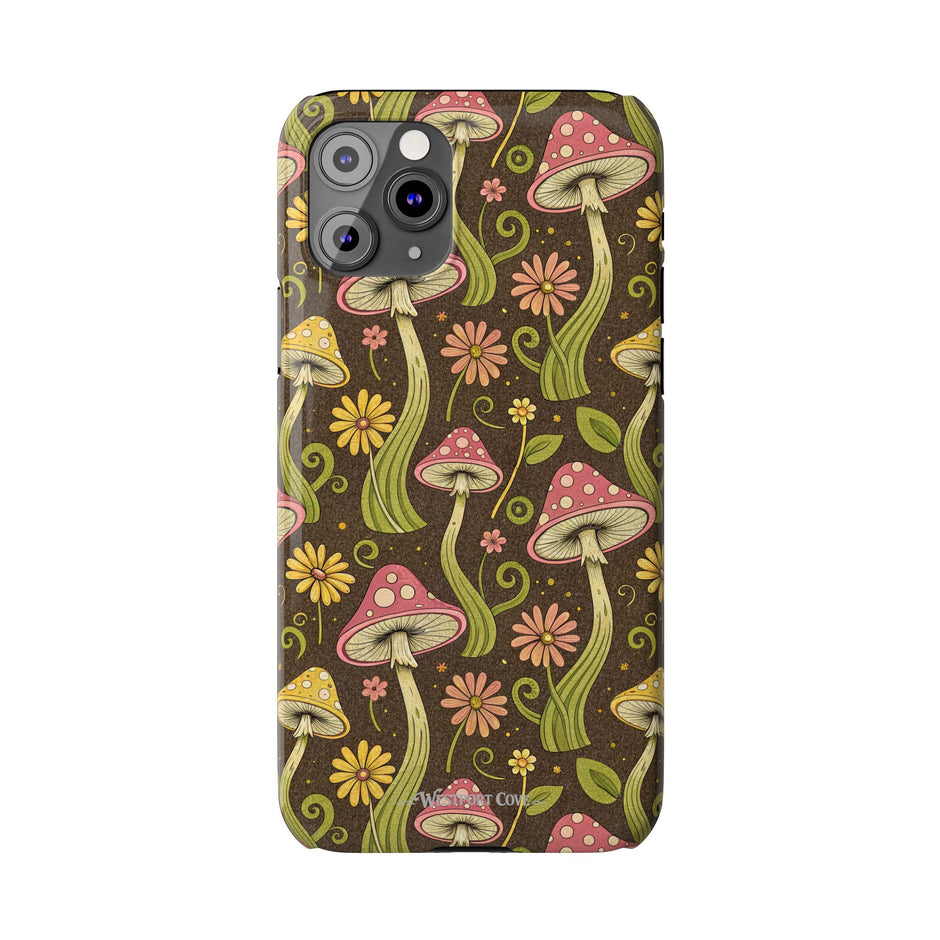 Magic Mushroom - Essential Phone Case – Retro Psychedelic Botanical Design