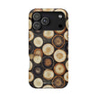 Timber - Wood Slice Pattern Extreme Impact MagSafe Phone Case Protective Cover