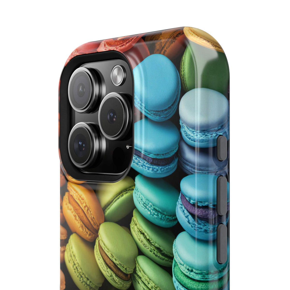 Rainbow Macarons  - Extreme Impact MagSafe Phone Case