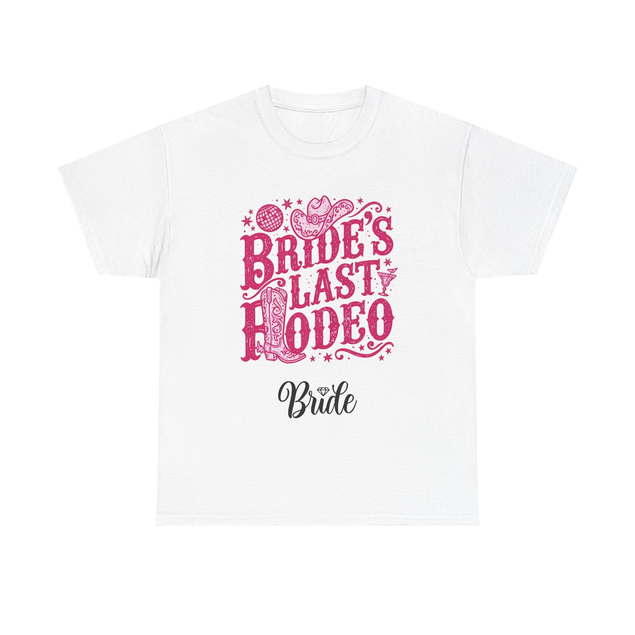 Bride's Last Rodeo Tee — Western Bachelorette Shirt