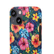Tropical Hibiscus - Elite Phone Case — Floral Hawaiian Pattern Phone Cover