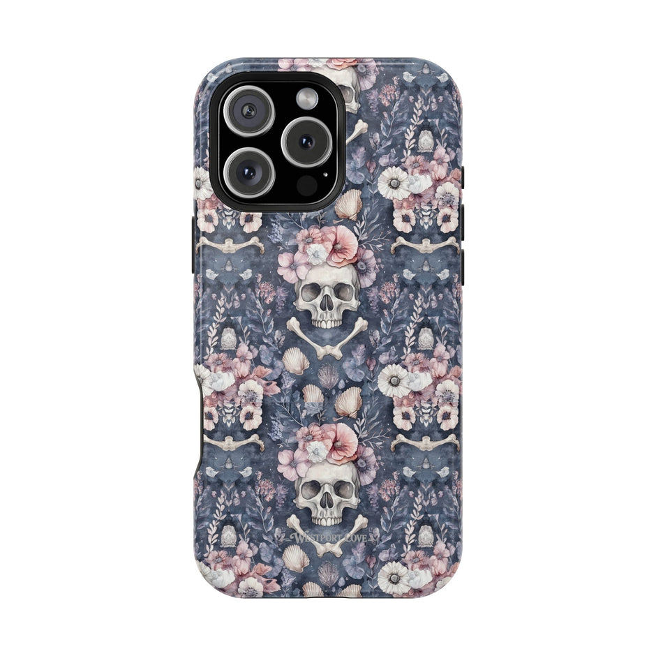 Floral Skull - Extreme MagSafe Phone Case