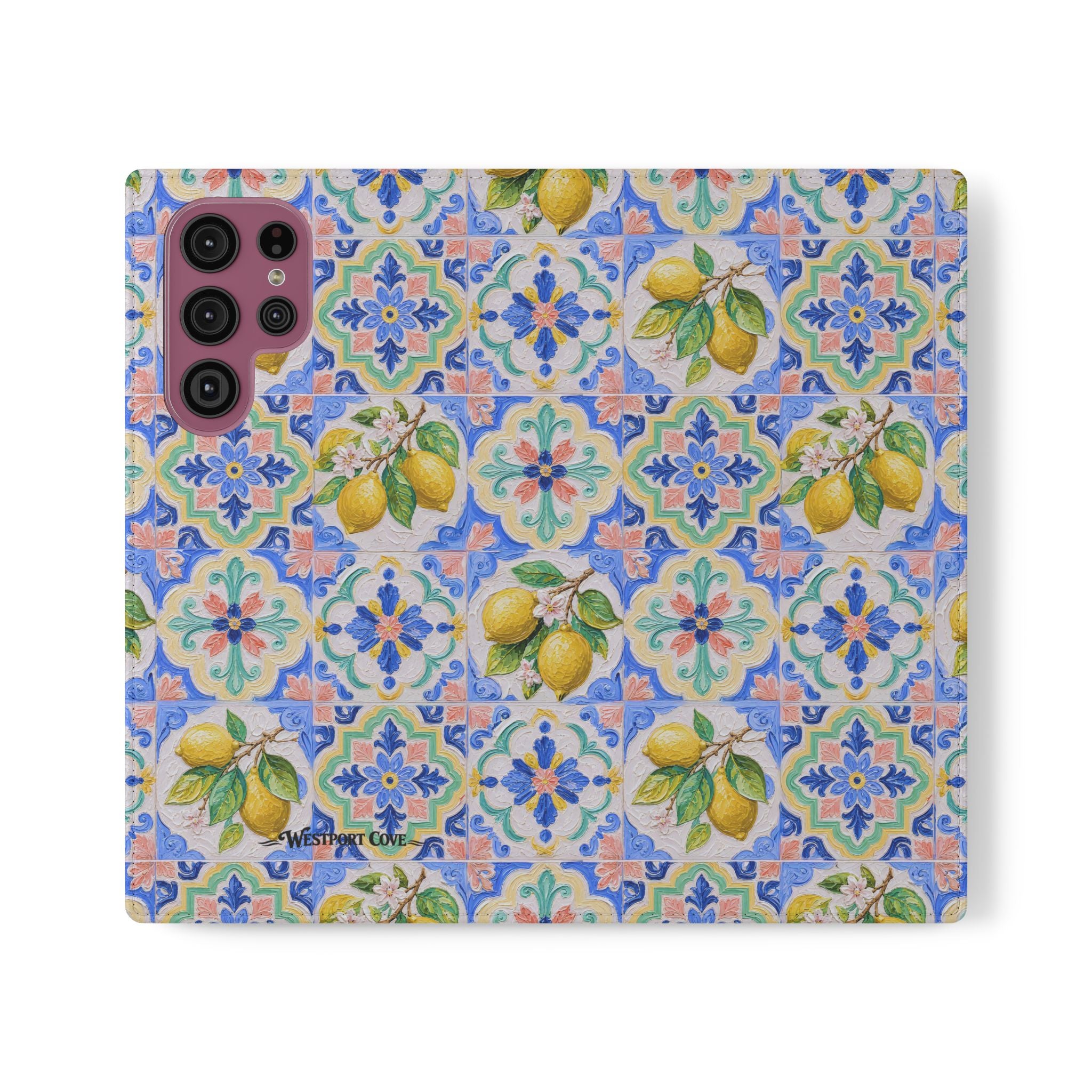 Santorini Lemon - Flip Case