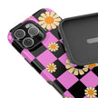 Daisy Checkerboard Extreme Impact MagSafe Phone Case