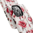 Vintage Roses & Heart Charms - Extreme Impact MagSafe Phone Case