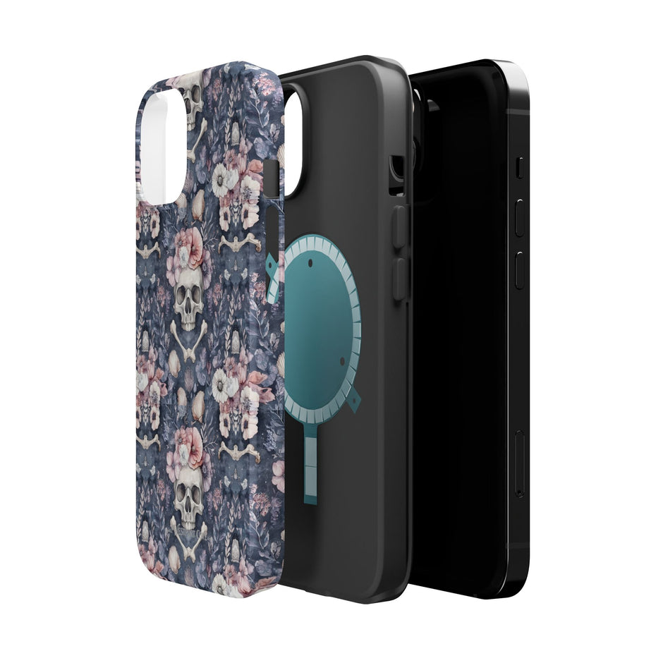 Floral Skull - Extreme MagSafe Phone Case