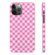 Pink Gingham - Elite Case