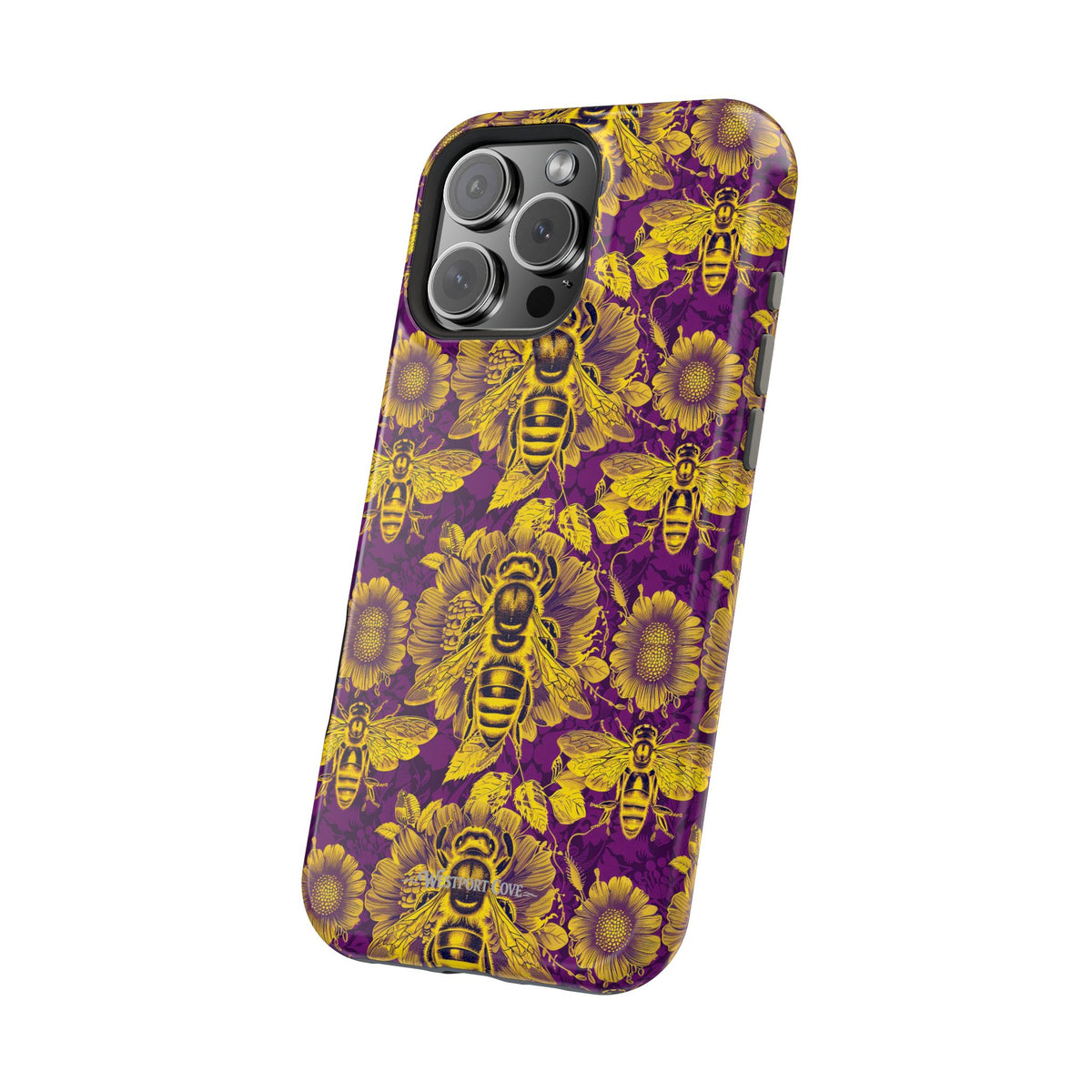 Bee & Sunflower Extreme Impact MagSafe Phone Case