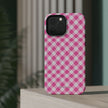 Pink Gingham - Extreme Phone Case