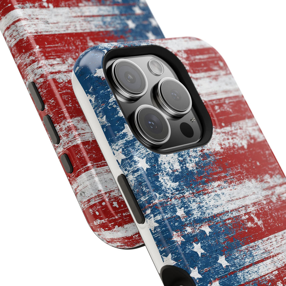 American Flag Distressed - Extreme MagSafe Phone Case