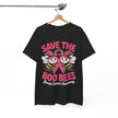 Save the Boo Bees T-Shirt — Breast Cancer Awareness Pink Ribbon Tee