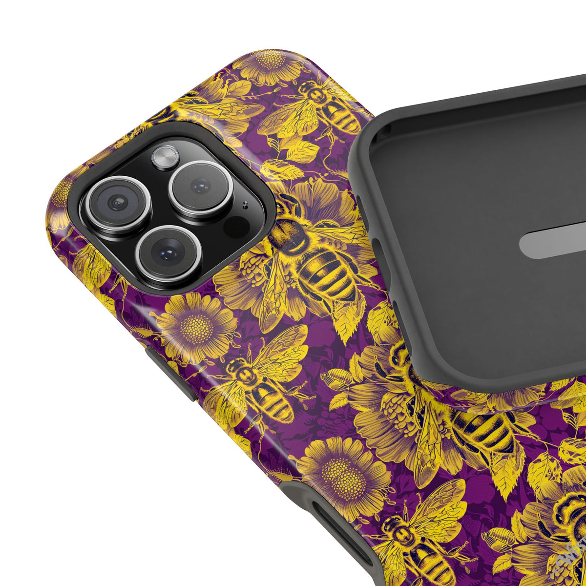 Bee & Sunflower Extreme Impact MagSafe Phone Case