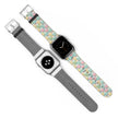 Be Mine; or Not - Pastel Heart Pattern Apple Watch Band — Cute Candy Hearts Watch Strap