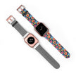 Floral Hibiscus - Apple Watch Band -Colorful Tropical Watch Strap