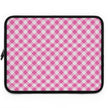 Pink Gingham Laptop Sleeve - Stylish Protection for Your Device