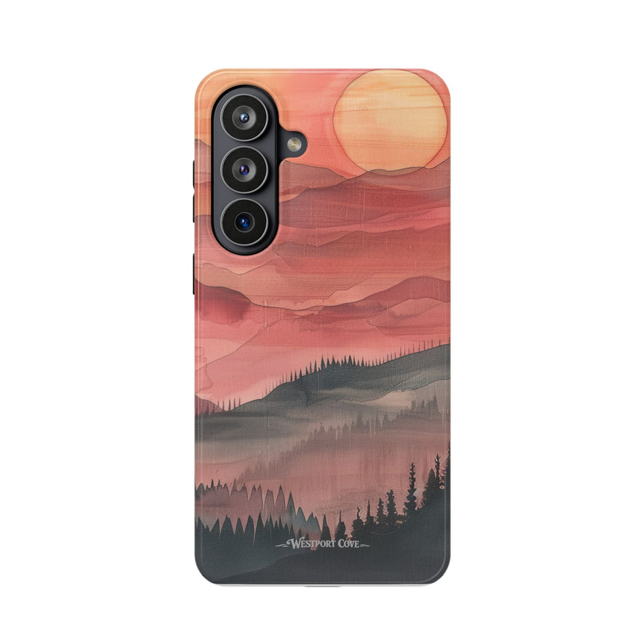 Sunset Mountain - Extreme MagSafe Phone Case