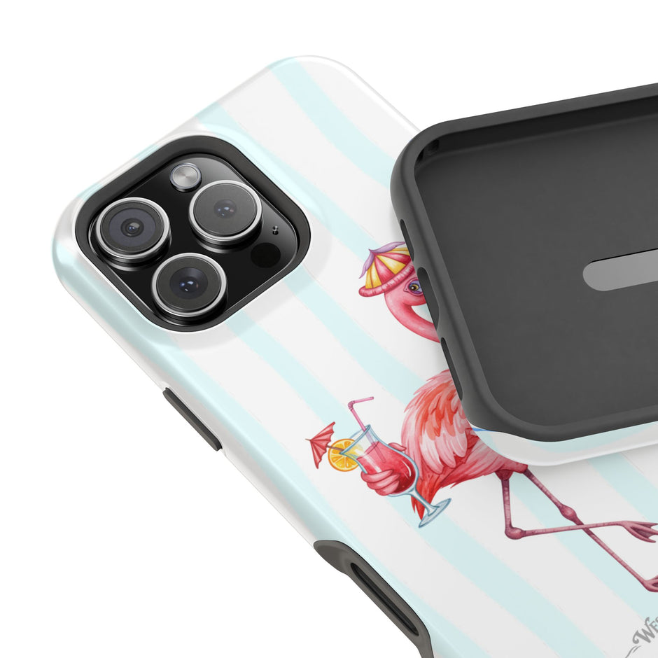 Flamingo Cocktail - Extreme MagSafe Phone Case