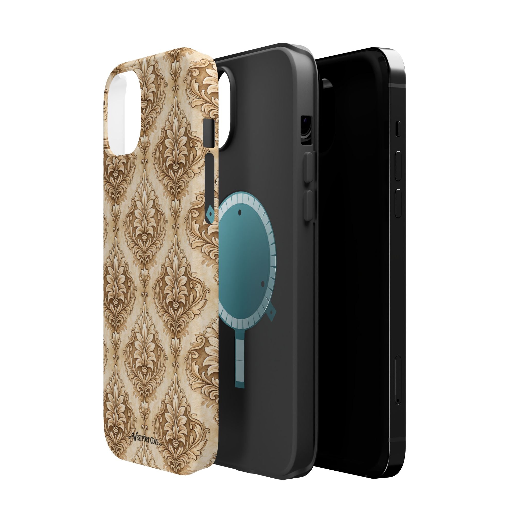 Damask Taupe - Extreme MagSafe Phone Case