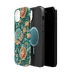 Teal Peony - Extreme MagSafe Phone Case