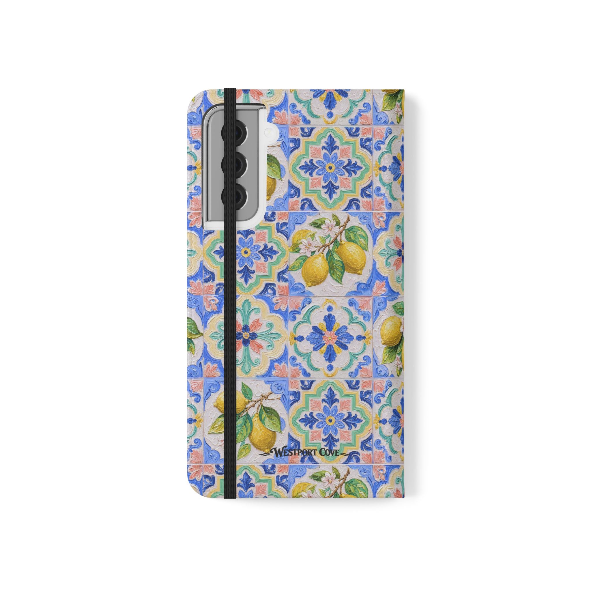 Santorini Lemon - Flip Case
