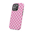 Pink Gingham - Extreme Phone Case