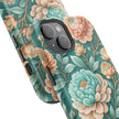 Teal Peony - Extreme MagSafe Phone Case