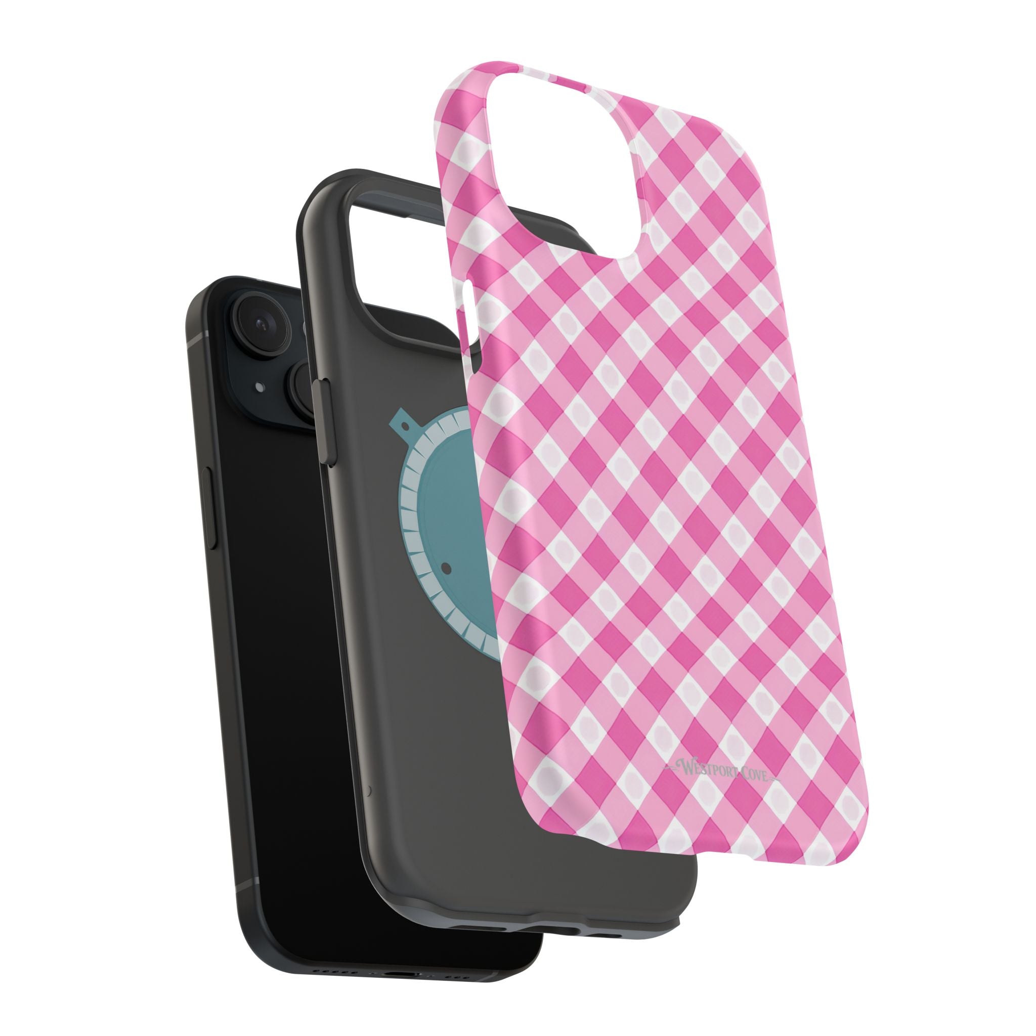 Pink Gingham - Extreme Phone Case