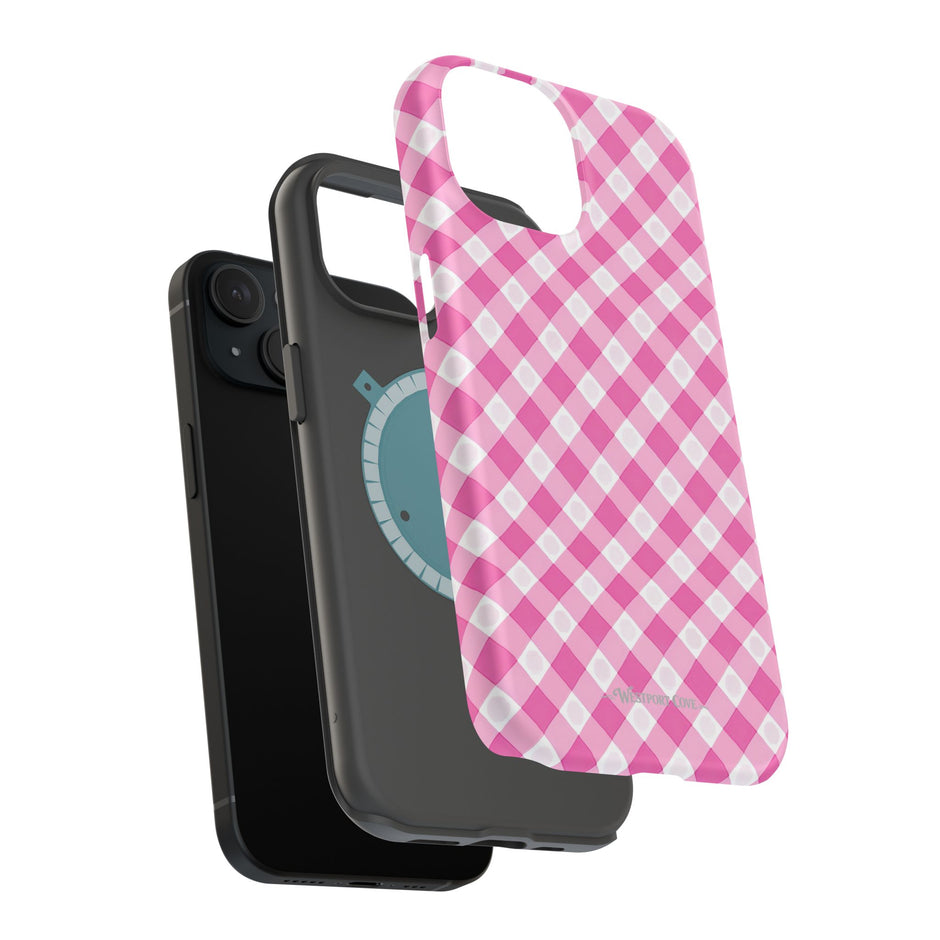 Pink Gingham - Extreme Phone Case