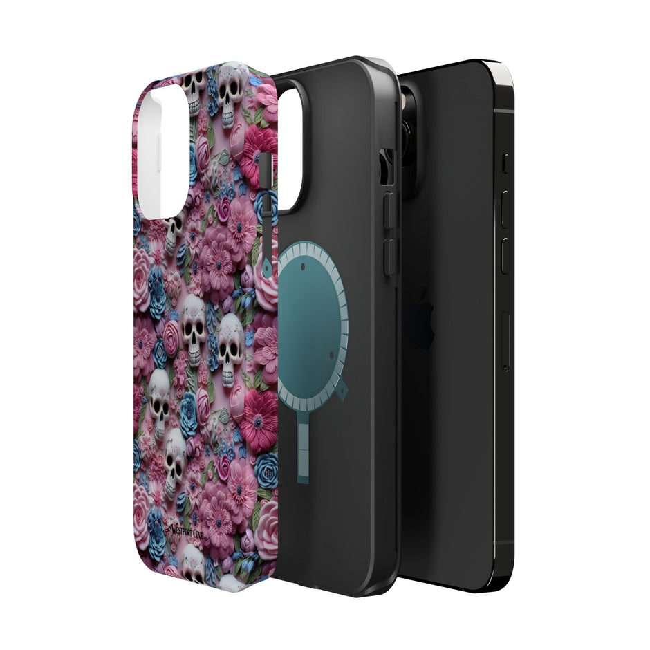 Floral Skull - Extreme MagSafe Phone Case