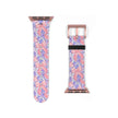 Bow Floral - Ribbon Pattern Apple Watch Band — Pastel Pink & Lavender Watch Strap