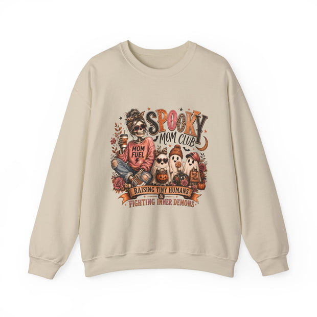 Spooky Mom Club Sweatshirt – Halloween Mom Graphic Crewneck - Westport Cove