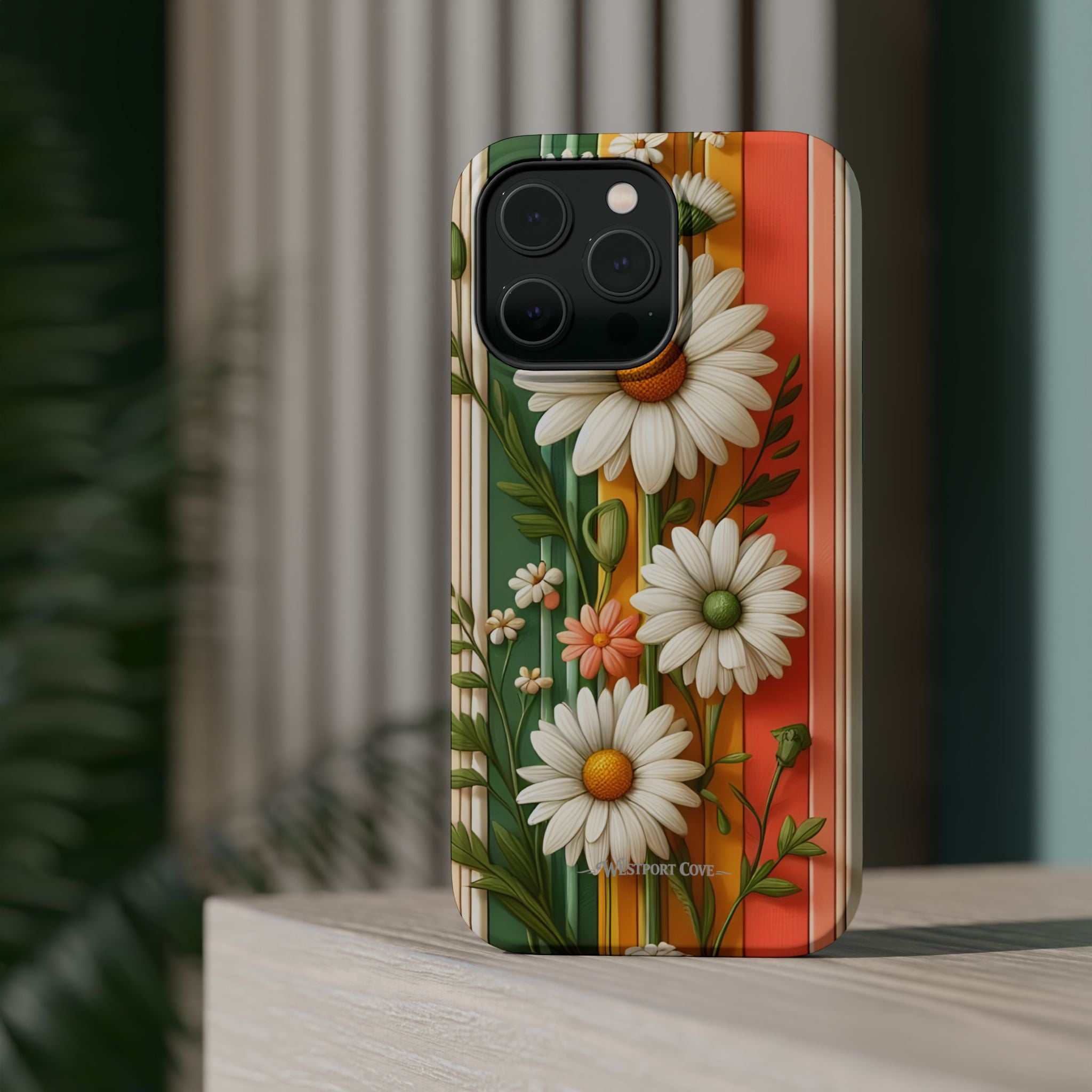 Daisy Stripe - Extreme MagSafe Phone Case