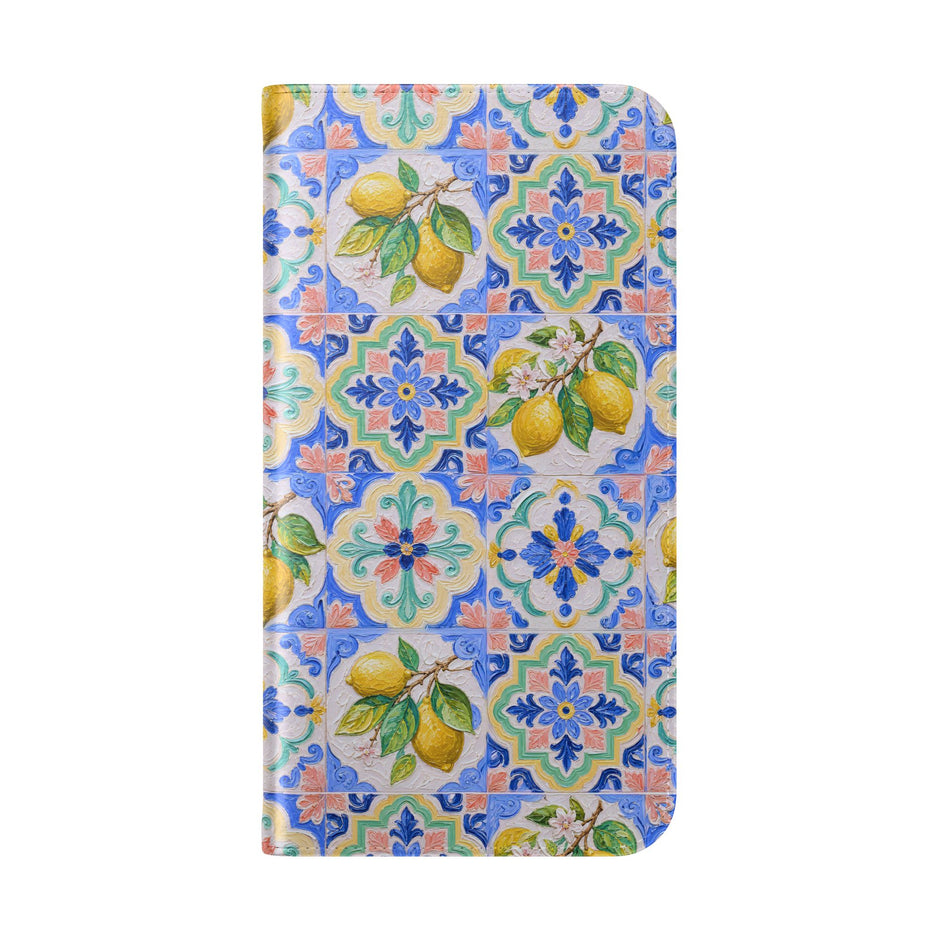 Santorini Lemon - Flip Case