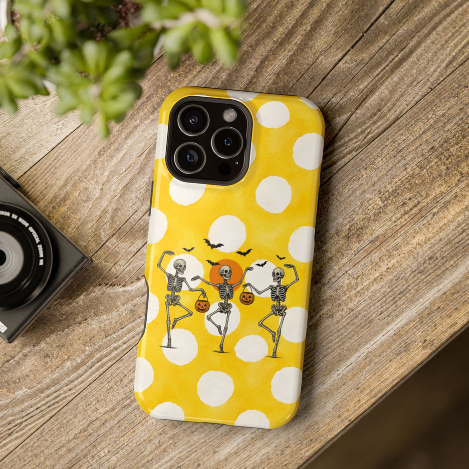 Halloween Dancing Skeletons - Extreme Phone Case