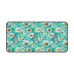 The Blue Daisy Meadow Desk Mat