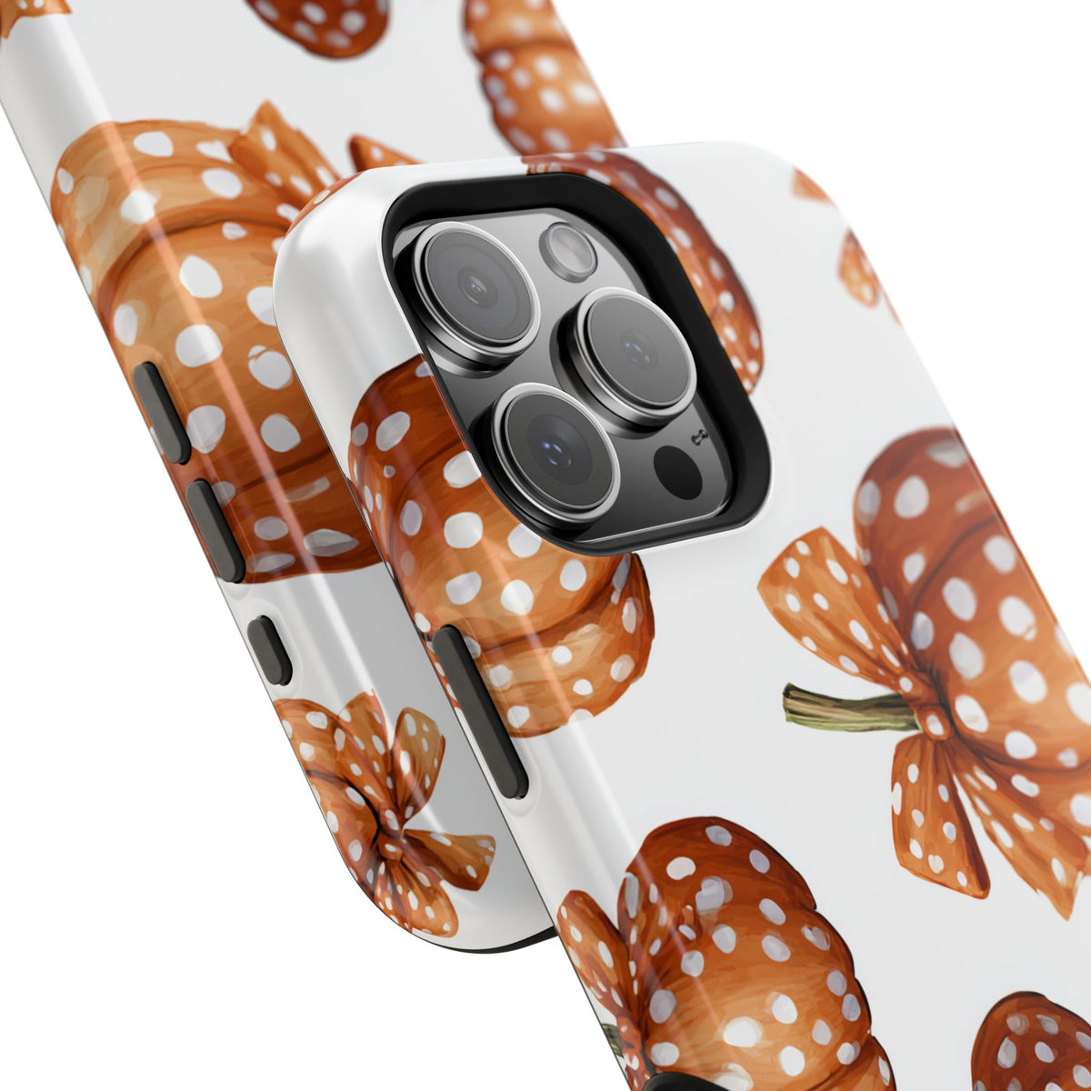 Polka Dot Pumpkin Extreme Impact MagSafe Phone Case