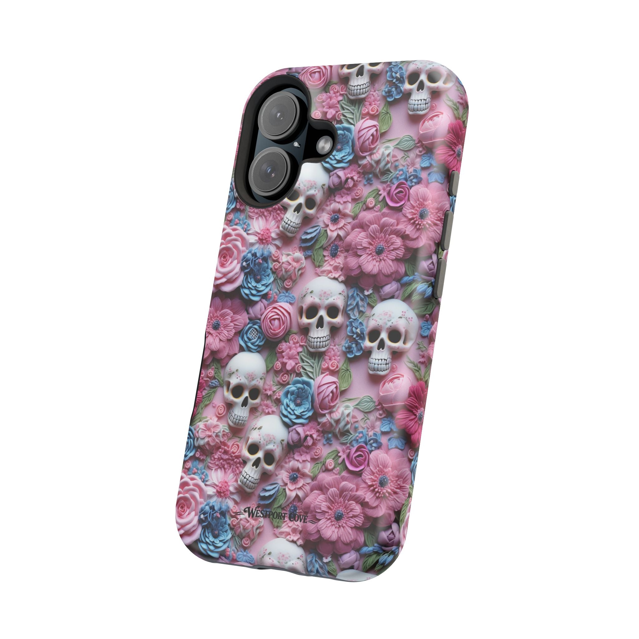 Floral Skull - Extreme MagSafe Phone Case