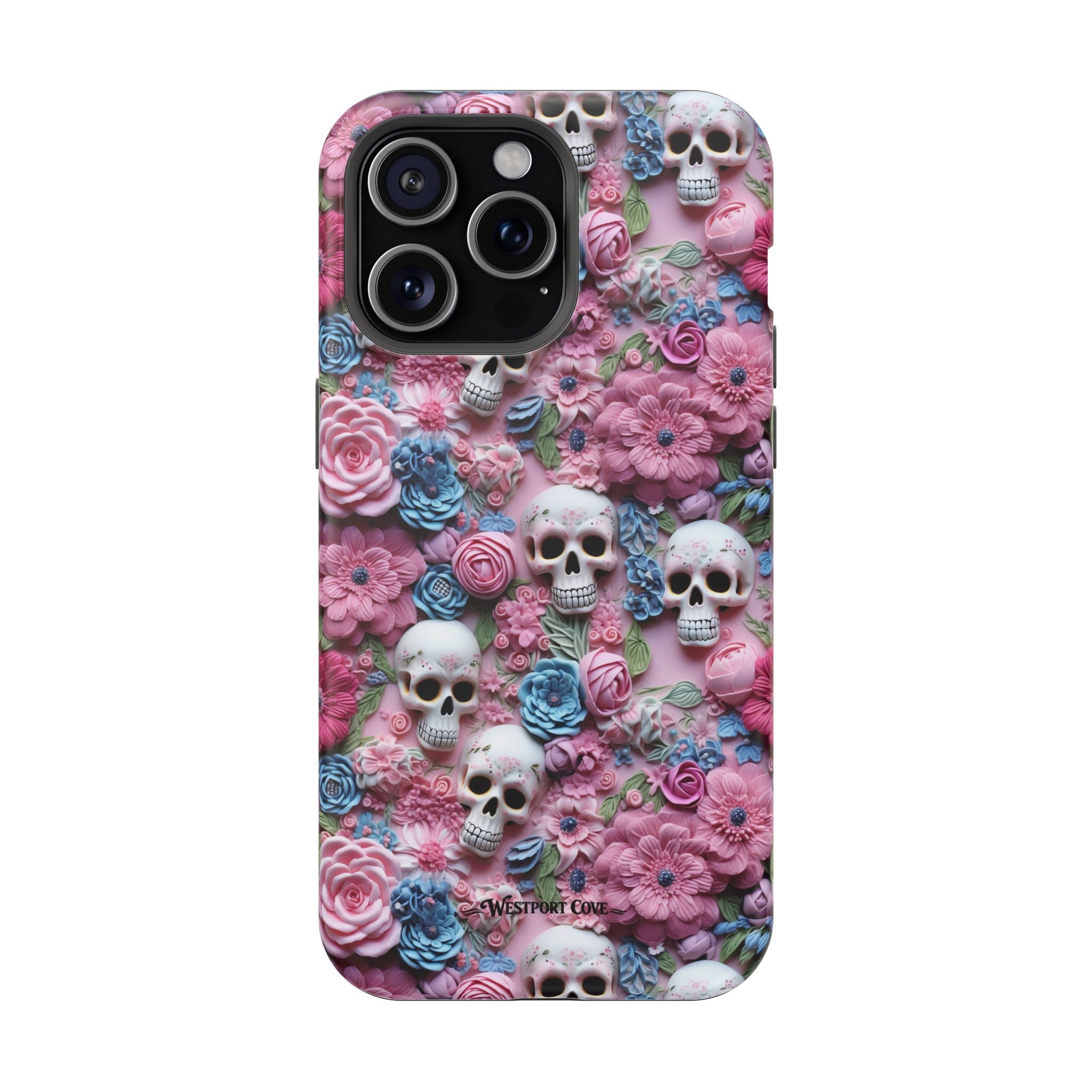 Floral Skull - Extreme MagSafe Phone Case