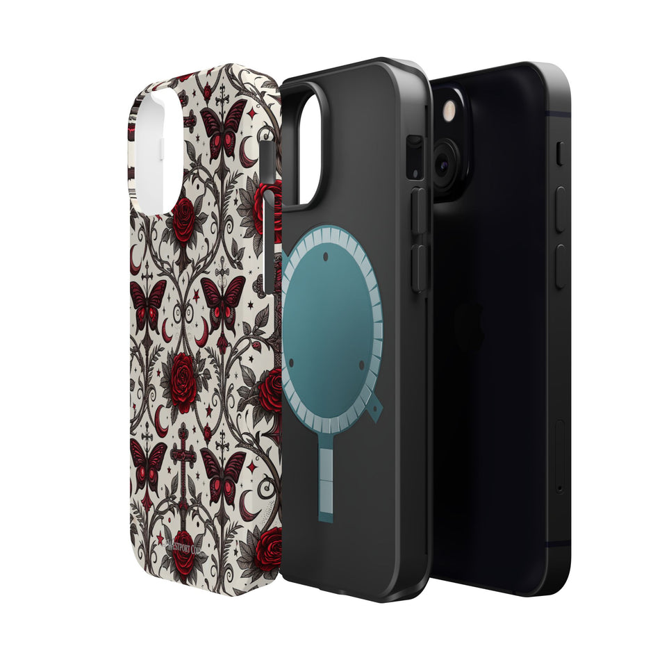 Rose & Butterfly - Extreme MagSafe Phone Case