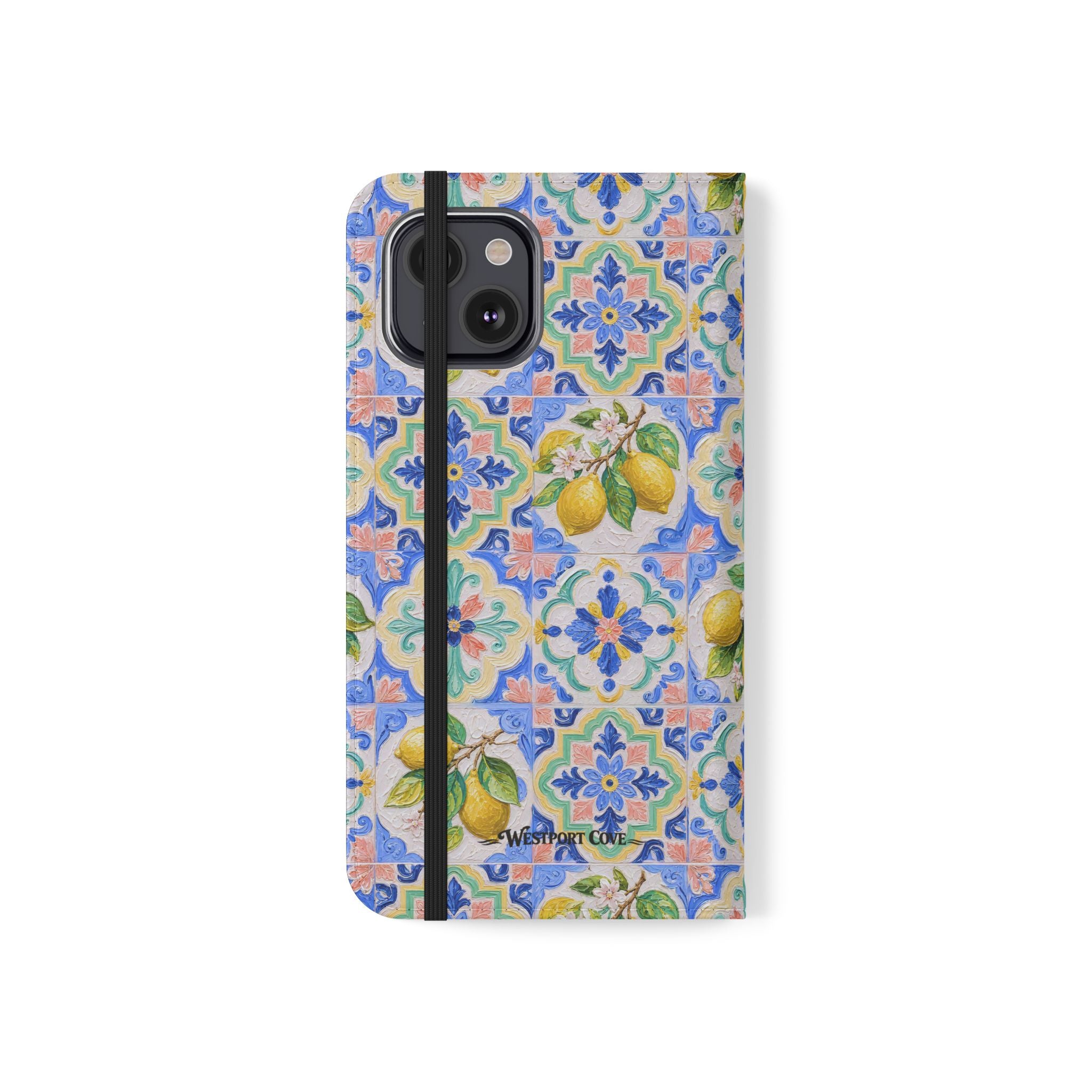Santorini Lemon - Flip Case